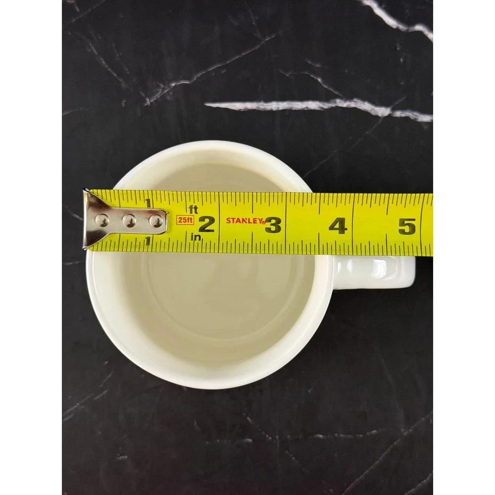 Williams Sonoma Gold Monogram R Mug 3 3/4in Tall MINT!